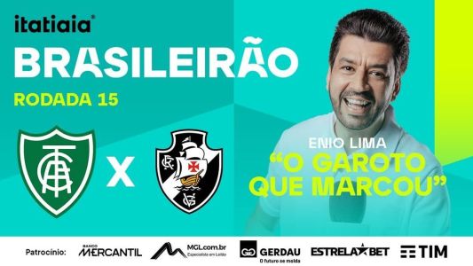 Enio Lima vai narrar a partida entre América e Vasco