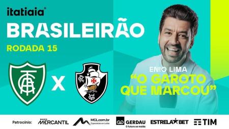 Enio Lima vai narrar a partida entre América e Vasco