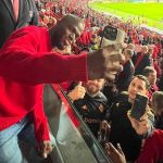 Enner Valencia acompanha classificação do Inter na Libertadores no Beira-Rio
