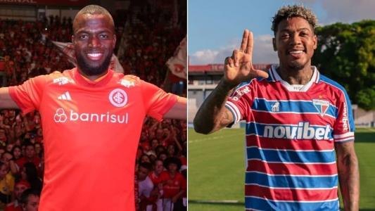 Enner Valencia, do Inter, e Marinho, do Fortaleza, foram registrados nesta quarta-feira