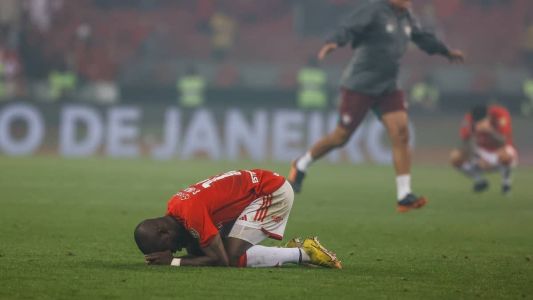 Enner Valencia teve grandes chances de marcar na eliminação do Inter
