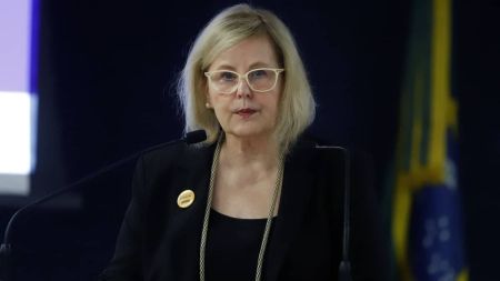 “Enormes os nossos desafios”, diz Rosa Weber sobre proteção de crianças e adolescentes.