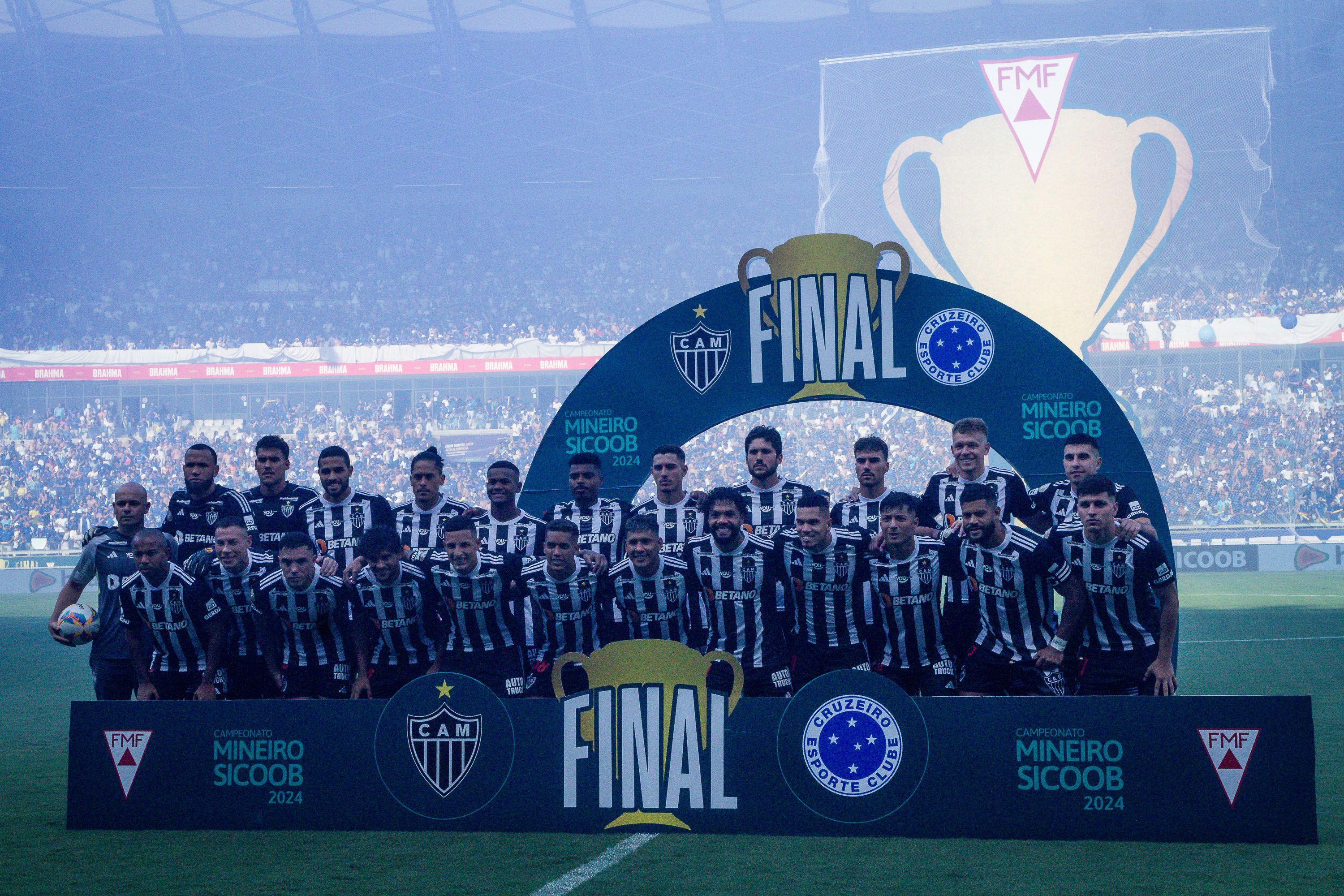 Atlético tem três jogadores pentacampeões mineiros; veja quem são
