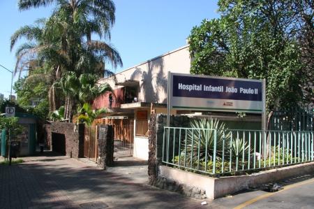 Entrada do Hospital Infantil João Paulo II
