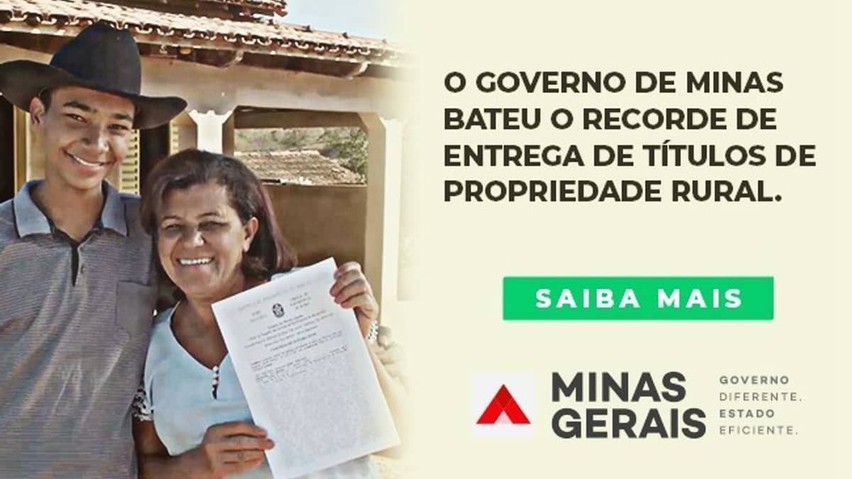 Governo de Minas entrega mais de 800 títulos de propriedade rural e transforma a vida de pequenos produtores e suas famílias.