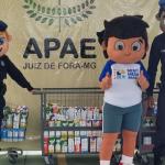 Guarda Municipal entrega 5 toneladas de alimentos arrecadados no Jogo Amigos da Guarda