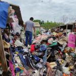 Casal de idosos é detido durante retirada de 30 toneladas de entulho de casa, em Araçatuba (SP)
