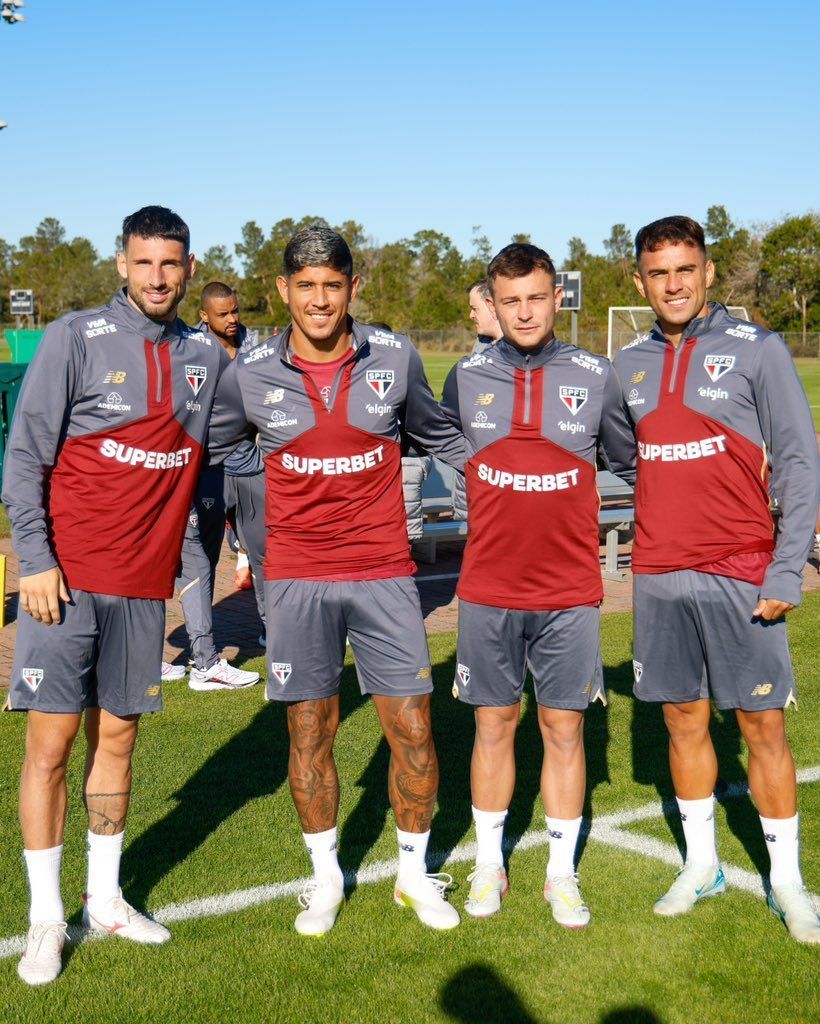 Enzo Díaz treina, e São Paulo terá mais dois reforços nos EUA