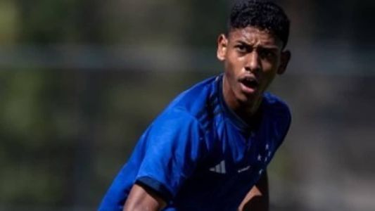 Enzo Vágner, filho de Vágner Love, estava no sub-17 do Cruzeiro