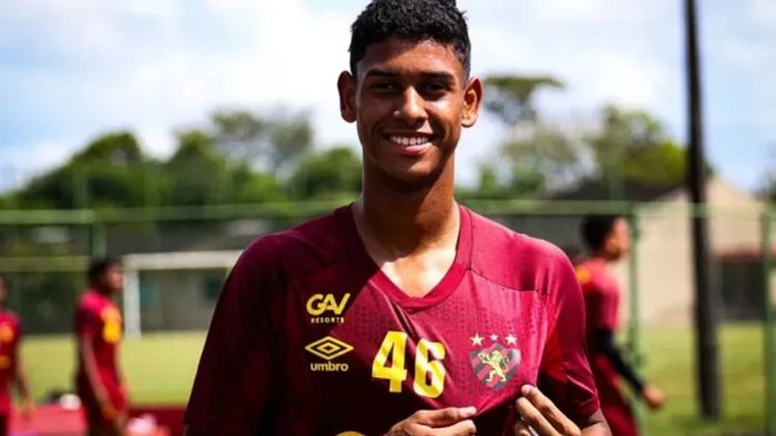 Enzo Vagner já treina no CT do Sport