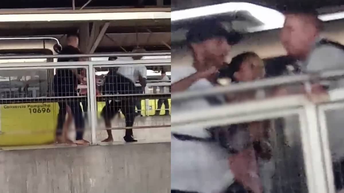 Pancadaria na estação Venda Nova, em BH: o que se sabe o vídeo que viralizou nas redes sociais