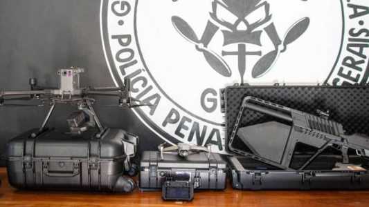 Equipamentos são usados para impedir entrada de drones em presídios