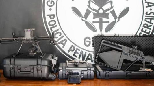 Equipamentos são usados para impedir entrada de drones em presídios