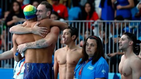 Equipe brasileira conquistou o ouro nos 4x200m livre