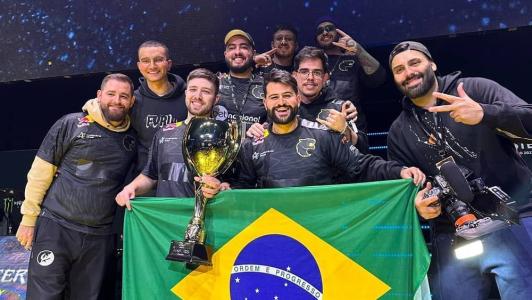 Equipe brasileira foi dominante na final e ganhou premiação de quase R$ 500 mil