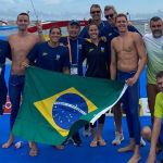 Brasil termina em 6° lugar no revezamento misto em águas abertas no Mundial de Fukuoka