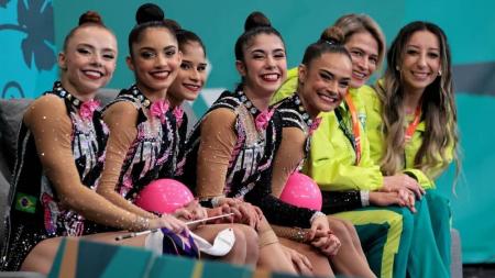 Equipe brasileira que conquistou a medalha de ouro no Pan