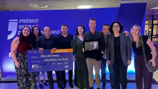 Equipe da Itatiaia é destaque no Prêmio Sebrae de Jornalismo