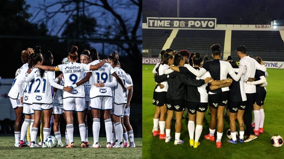 Em campanha histórica, Cruzeiro tenta surpreender Corinthians no Brasileiro Feminino
