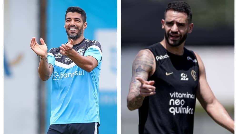 Grêmio x Corinthians: prováveis escalações para o Brasileiro