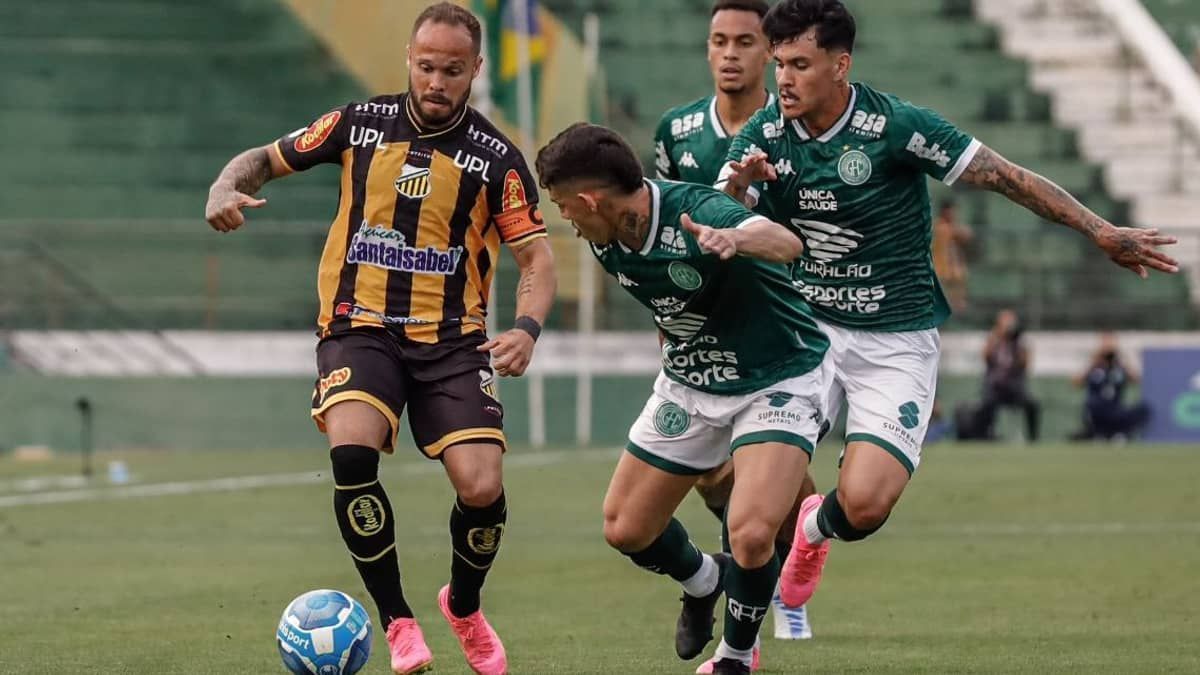 Guarani vira para cima do Novorizontino e volta ao G4 da Série B