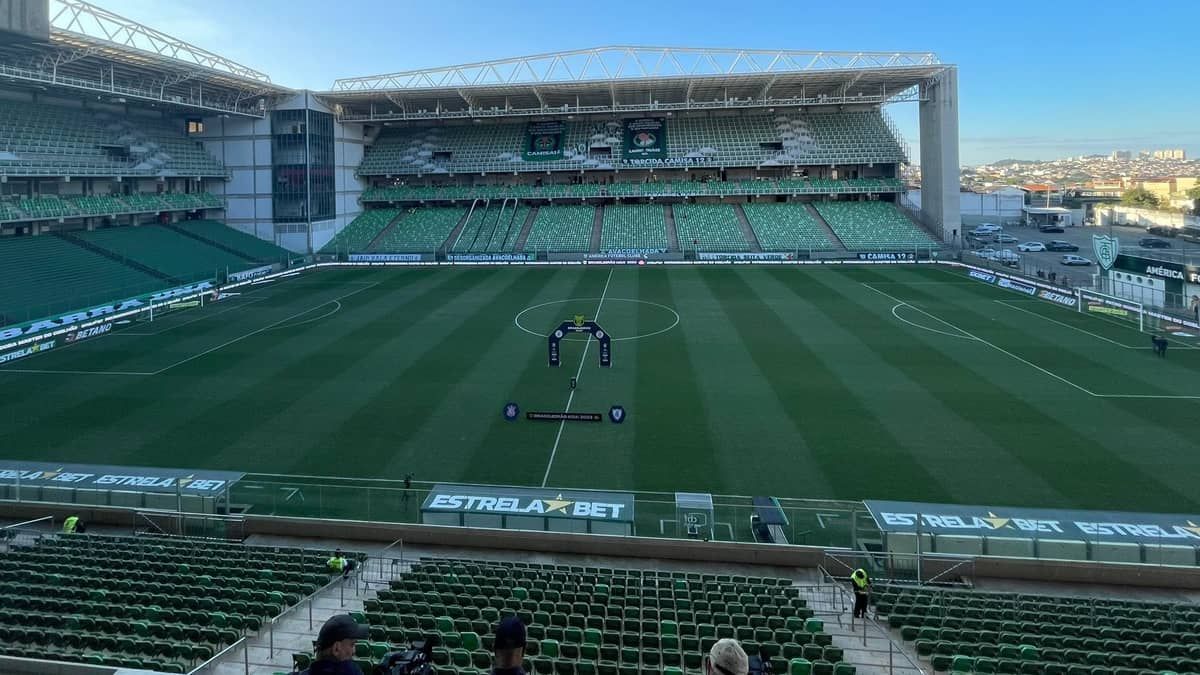 América x Corinthians: veja os times titulares para jogo pelo Brasileirão