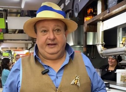 Érick Jacquin no Mercado Central de BH