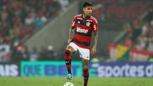 Erick Pulgar em ação pelo Flamengo