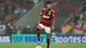 Erick Pulgar em ação pelo Flamengo