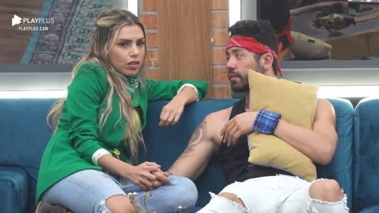 Erika Schneider e Rico Melquiades em A Fazenda 13