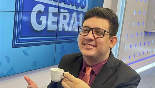 Erlan Bastos comandou o 'Balanço Geral' no Ceará