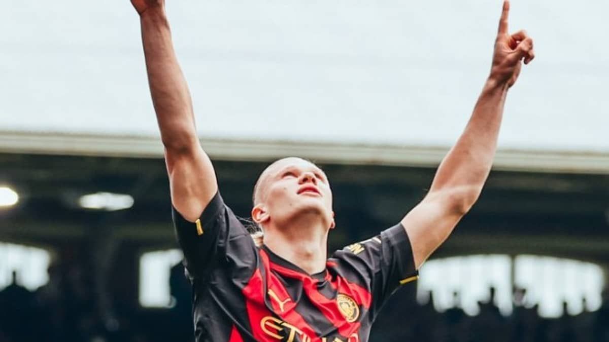 Manchester City assume liderança do Inglês com direito a novo recorde de Haaland