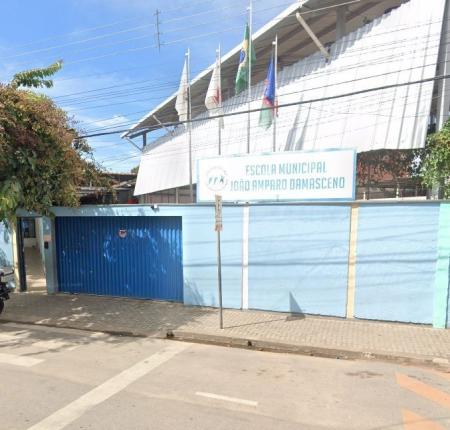 Escola Municipal João Amparo Damasceno, no bairro Vila Celeste, em Ipatinga