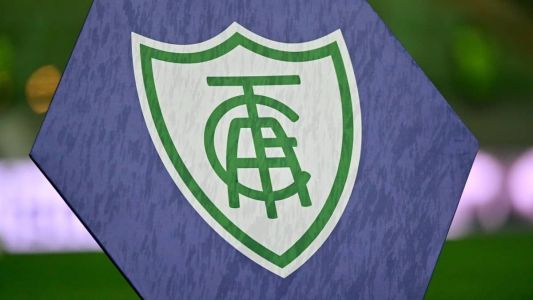 Escudo do América no Independência, em Belo Horizonte