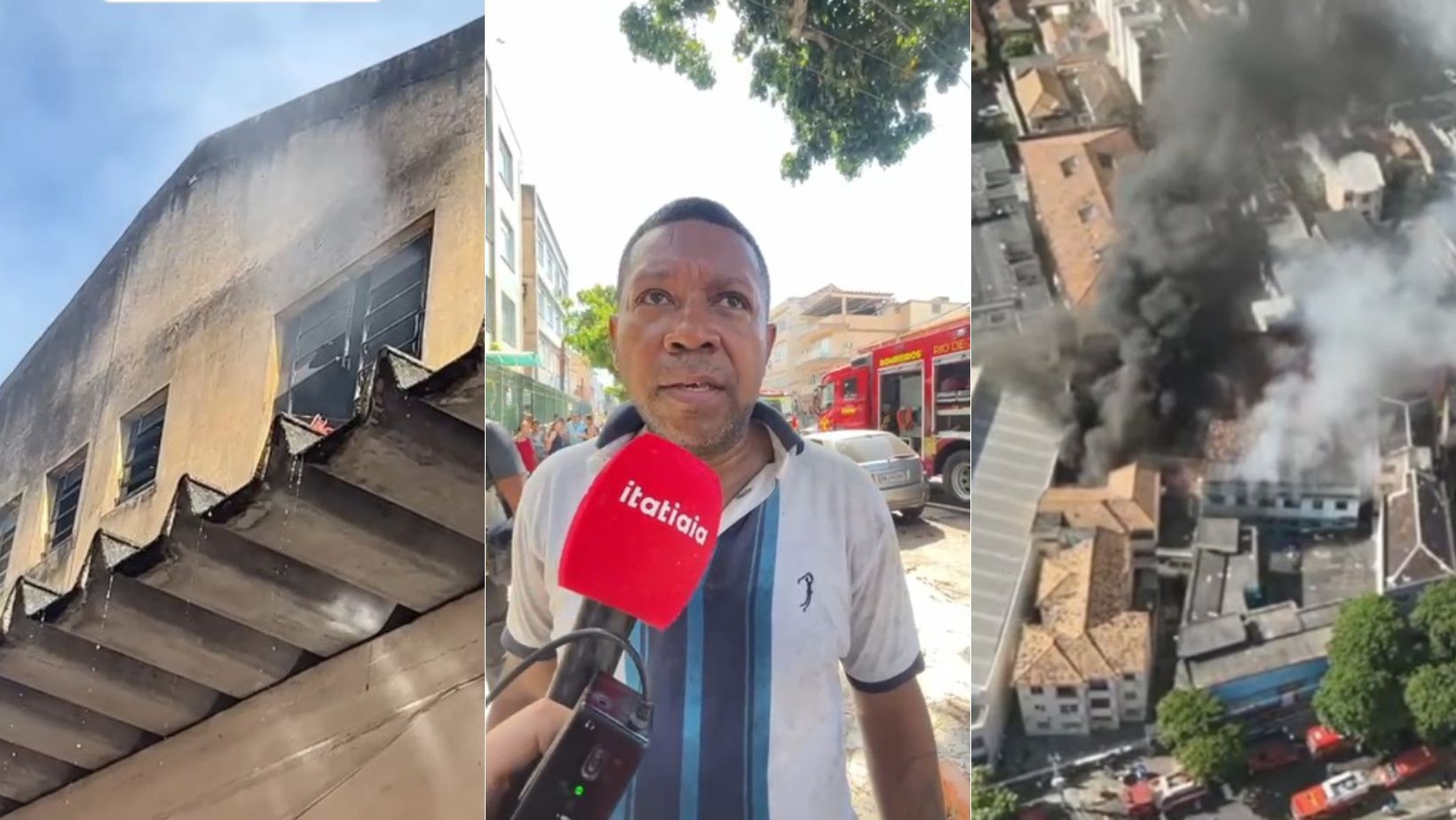 'Escutei gritos de socorro': vizinho relata desespero em incêndio de fábrica de fantasias no RJ