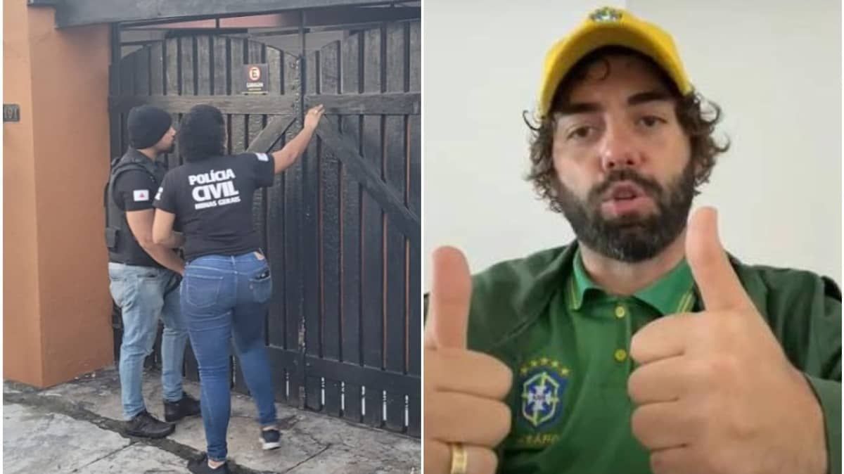 Alvo de operação da Polícia Civil, Esdras está fora do Brasil desde o dia 10 de janeiro
