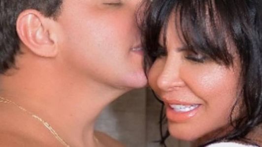 Gretchen e o marido Esdras de Souza