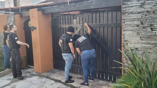 Esdras não foi encontrado pelos agentes da Polícia Civil