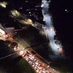 Uma pessoa morre e outra fica ferida em acidente com moto e carreta na Via Expressa