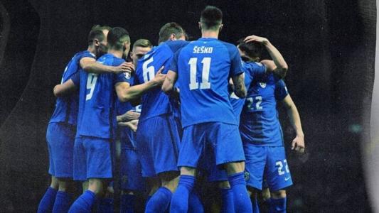 Eslovênia lidera grupo das eliminatórias