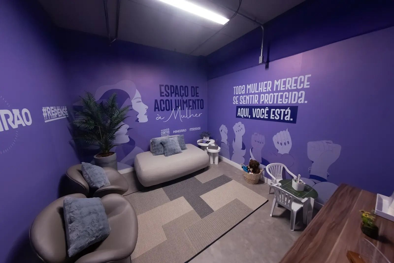 Mineirão inaugura Espaço de Acolhimento à Mulher; saiba detalhes