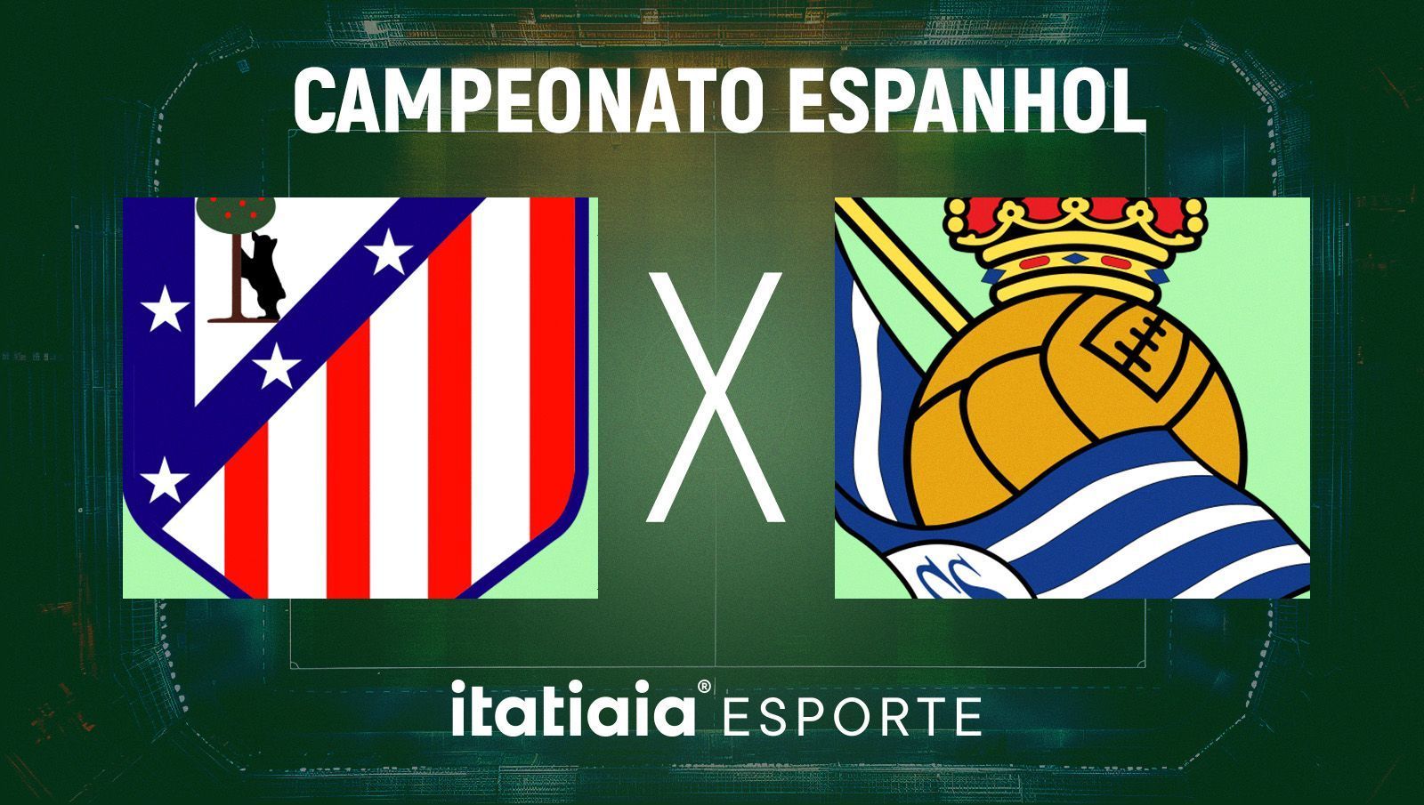 Horário e onde assistir ao vivo Atlético de Madrid x Real Sociedad, pela La Liga