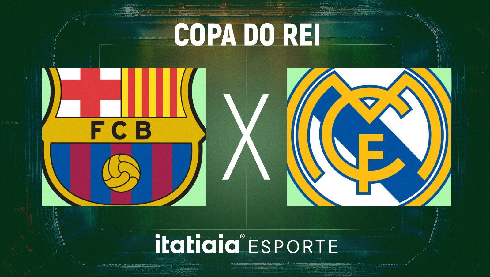 Horário e onde assistir ao vivo Barcelona x Real Madrid, pela final da Copa do Rei