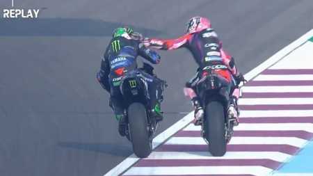 Espargaró agrediu Morbidelli com um tapa