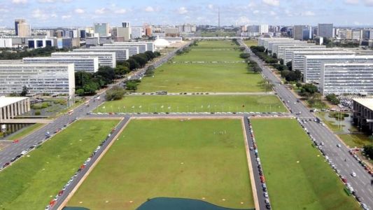 Esplanada dos Ministérios foi fechada pela Polícia Militar do DF