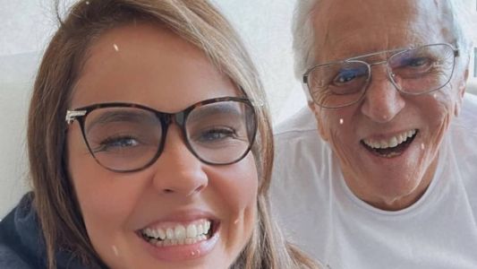 Esposa compartilhou foto ao lado do marido