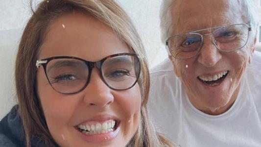 Esposa compartilhou foto ao lado do marido
