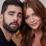 Cintia Dicker, esposa de Pedro Scooby, mostra filha do casal conhecendo o mar pela primeira vez