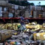 Homem é preso transportando mais de 12 toneladas de maconha em carreta