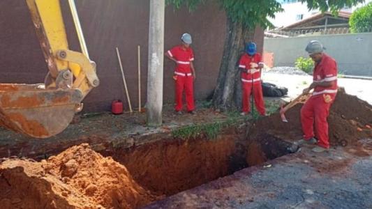 Nesta primeira fase estão sendo feitos nove jardins em vias do Bairro Itapoã